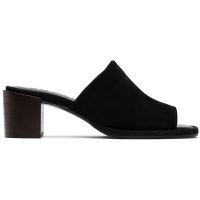 BY FAR Black Francisco Heeled Sandals 261289F125007