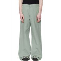 HELIOT EMIL Green Sella Trousers 261295M191010