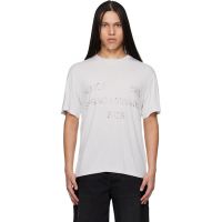 HELIOT EMIL Gray Overo S/S T-shirt 261295M213017