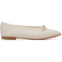 Repetto Beige Lilouh Almond-Toe Ballerina Flats 261296F118079