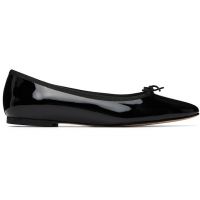 Repetto Black Cendrillon Pointed-Toe Ballerina Flats 261296F118087