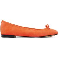 Repetto Orange Cendrillon Ballerina Flats 261296F118136