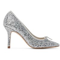 Repetto Silver Cendrillon Heels 261296F122082