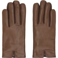 Handsome Stockholm SSENSE Exclusive Brown Essentials Gloves 261298M135002