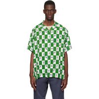 Vowels Green Elvis Shirt 261326M192006
