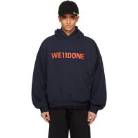 Navy WE11DONE Hoodie 261327M202004