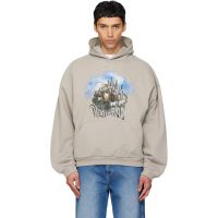We11done Gray City Hoodie 261327M202005