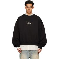 We11done Black Se11done Sweatshirt 261327M204003