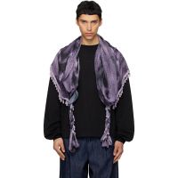 We11done Black Scarf Long-Sleeve T-shirt 261327M213026