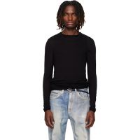 CARRER Black Doria Double Layer T-shirt Set 261329M213011