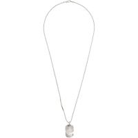 Title of work Distressed Dog Tag Necklace 261330M145003