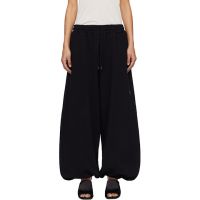 LUU DAN Black Baggy Bontans Sweatpants 261331F086002