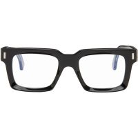Cutler and Gross Black 1386 Square Glasses 261331M133005