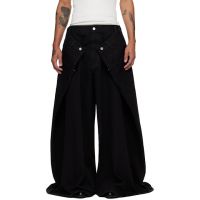 LUU DAN Black Maxi x Jeans 261331M186001