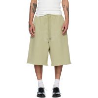LUU DAN Green Zoku Shorts 261331M193006