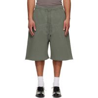 LUU DAN Green Zoku Shorts 261331M193007