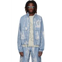 RCOS Blue & Beige Sierra Jacket 261337M180009