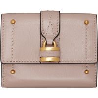 Chloe Pink Mini Paddington Tri-Fold Wallet 261338F040000