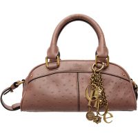 Pink Small Chloe Bowling Bag 261338F046009