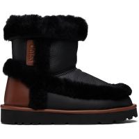 Chloe Black & Brown Dolcie Ankle Boots 261338F113000