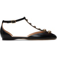 Chloe Black Celeste Ballerina Flats 261338F118006