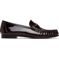 Burgundy Chloe Loafers 261338F121000