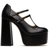 Chloe Black Loti Pump Heels 261338F122000