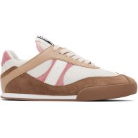 Tan & Pink Chloe Kick Sneakers 261338F128000