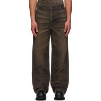 ALEXANDER DIGENOVA Brown Underground Vintage Trousers 261339M186006