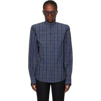 Mugler Blue Power Shirt 261345F109001