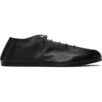 Marsell Black Steccoblocco Leather Derbys 261349M231018