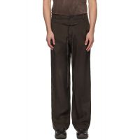 POST ARCHIVE FACTION (PAF) Brown Single Drifter Trousers 261351M191002
