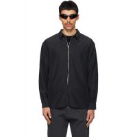 POST Archive FACTION (PAF) Black Zip Shirt 261351M192005