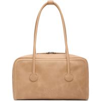 MARGESHERWOOD Beige Soft Boston Bag 261369F046030