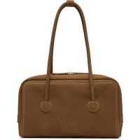 MARGESHERWOOD Brown Soft Boston Bag 261369F046041