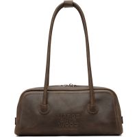 MARGESHERWOOD Brown Soft Boston EW Bag 261369F048056