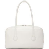 MARGESHERWOOD White Soft Boston Small Bag 261369F048065