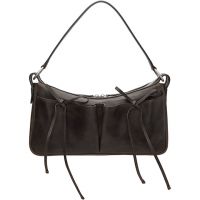 MARGESHERWOOD Brown Ribbon Pochette Large Bag 261369F048067