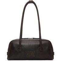 MARGESHERWOOD Brown Soft Boston EW Bag 261369F048079