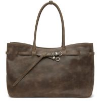 MARGESHERWOOD Taupe Grandma Used Large Tote 261369F049001