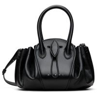 Marni Black Leather Tulipea Small Bag 261379F046004