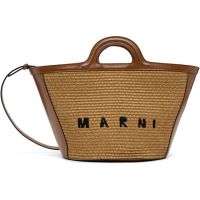 Marni Brown Tropicalia Small Tote 261379F049023