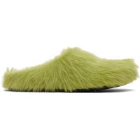 Marni Green Fussbett Sabot Slip-on Loafers 261379F121004