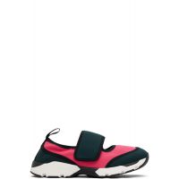 Marni Green & Pink Lycra Mary Jane Running Sneakers 261379F128002