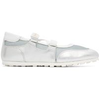 Marni Silver & Blue Mary Jane Velcro Sneakers 261379F128003