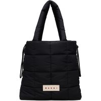 Marni Black Quilted Tote 261379M172000