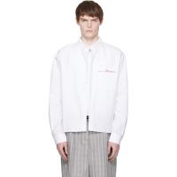 Marni White Cotton Oxford Shirt 261379M192006