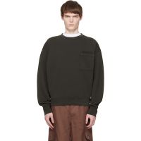 Brown Cotton Marni Patches Sweatshirt 261379M204000