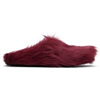 Marni Red Fussbett Sabot Slip-on Loafers 261379M231006