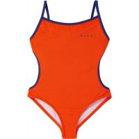 Marni Kids Orange Cutout Swimsuit 261379M705004